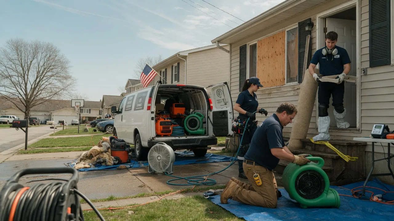 Water Damage Restoration in Columbia, TN near me